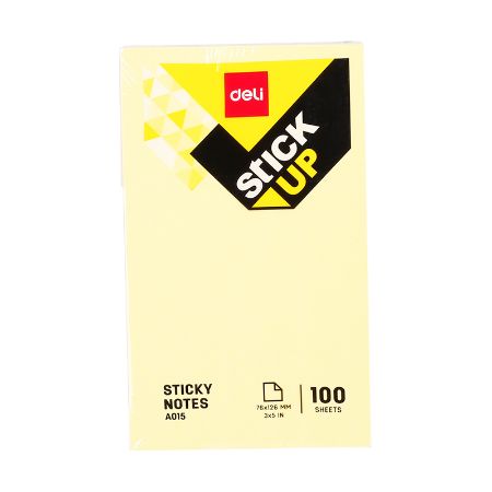 Poza cu NOTES ADEZIV 76*126MM DIV. CULORI PASTEL DELI