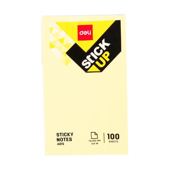 Poza cu NOTES ADEZIV 76*126MM DIV. CULORI PASTEL DELI