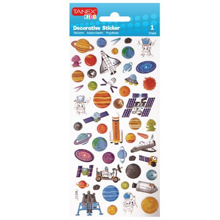 Poza cu STICKER PUFFY SPACE TNX-25133 TANEX
