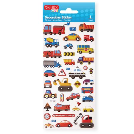 Poza cu STICKER PUFFY CARS TNX-25134 TANEX