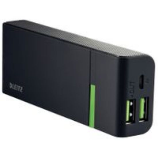 Poza cu BATERIE EXTERNA 5200mAh CU USB NEAGRA COMPLETE LEITZ