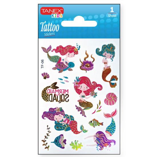 Poza cu STICKER TATTOO MERMAIDS TNX-26436 TANEX