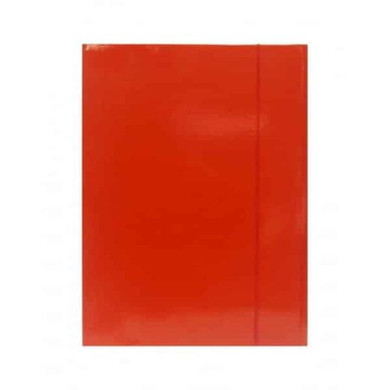 Poza cu MAPA CARTON CU ELASTIC ROSIE 600G FORNAX