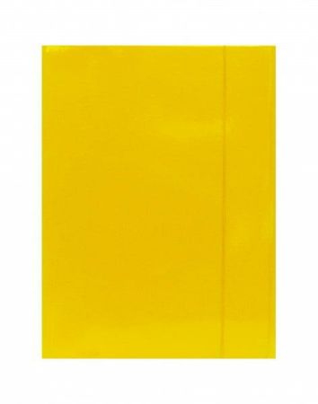 Poza cu MAPA CARTON CU ELASTIC GALBENA 600G FORNAX