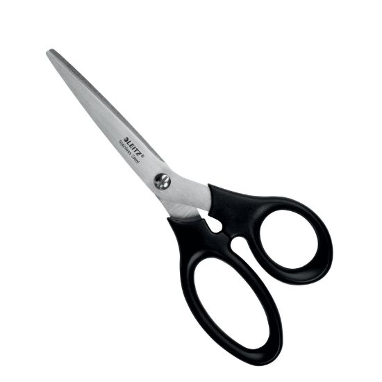 Poza cu FOARFECA BIROU 18.5CM NEAGRA OTEL INOXIDABIL LEITZ