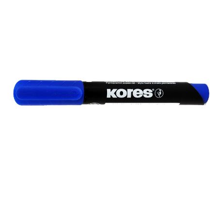 Poza cu MARKER PERMANENT ALBASTRU VARF TESIT KORES
