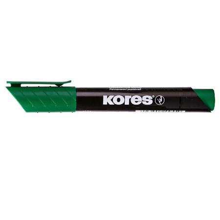 Poza cu MARKER PERMANENT VARF VERDE TESIT KORES