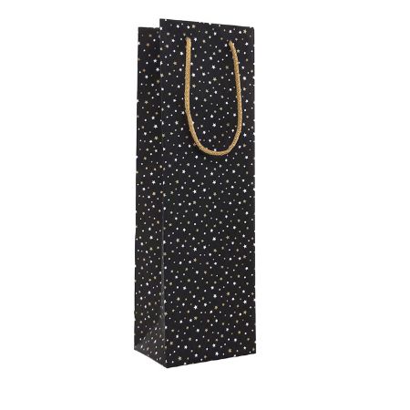 Poza cu PUNGI CADOU STICLA SPARKLE&STARS B 120 x 90 x 390 MM ROTOLUX