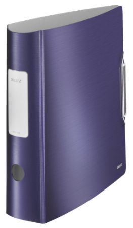 Poza cu BIBLIORAFT PLASTIFIAT 7.5CM 180GRADE ALBASTRU-VIOLET STYLE LEITZ