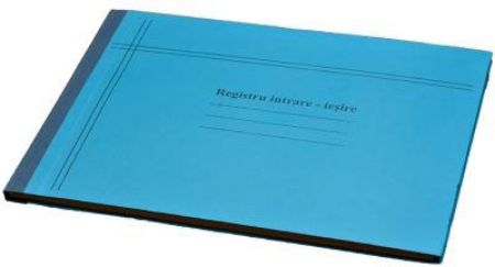 Poza cu REGISTRU INTRARI IESIRI ORIZONTAL CARTONAT