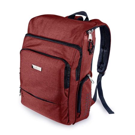 Poza cu RUCSAC GRIP MELANGE EXECUTIVE ROSU MARSALA FABER-CASTELL
