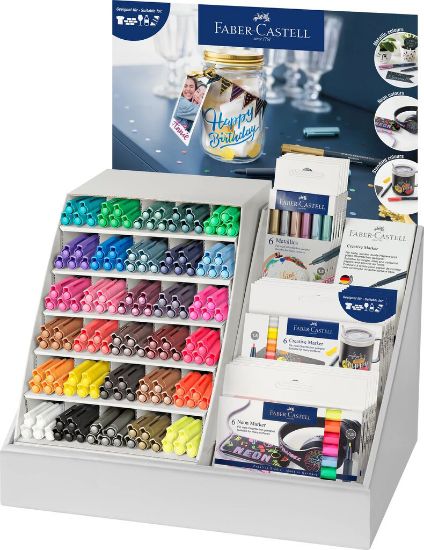 Poza cu DISPLAY CONCEPT MARKER CREATIV 2024 FABER-CASTELL