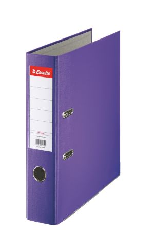 Poza cu BIBLIORAFT PLASTIFIAT 7.5CM MOV ECONOMY ESSELTE