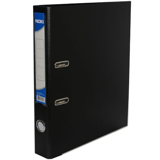 Poza cu BIBLIORAFT PLASTIFIAT 7.5CM NEGRU NOKI