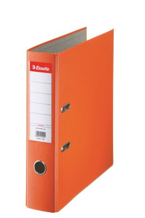 Poza cu BIBLIORAFT PLASTIFIAT 7.5CM PORTOCALIU ECONOMY ESSELTE