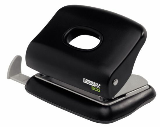 Poza cu PERFORATOR 20 COLI MODEL FASHION ECO NEGRU RAPID