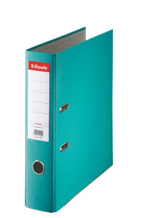Poza cu BIBLIORAFT PLASTIFIAT 7.5CM TURCOAZ ECONOMY ESSELTE