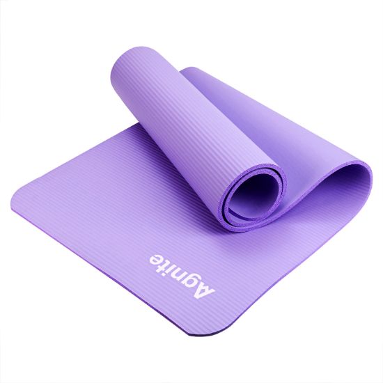Poza cu SALTEA YOGA 183*61*0.8 CM + HUSA TRANSPORT AGNITE VIOLET DELI