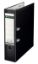 Poza cu BIBLIORAFT PLASTIFIAT 8CM 180GRADE NEGRU LEITZ