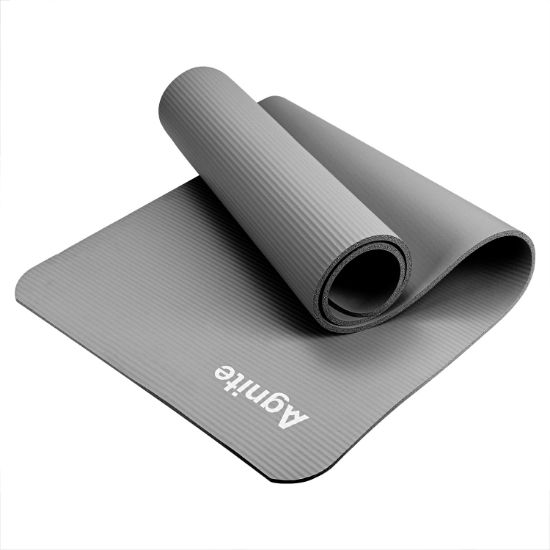 Poza cu SALTEA YOGA 183*61*0.8 CM + HUSA TRANSPORT AGNITE GRI DELI