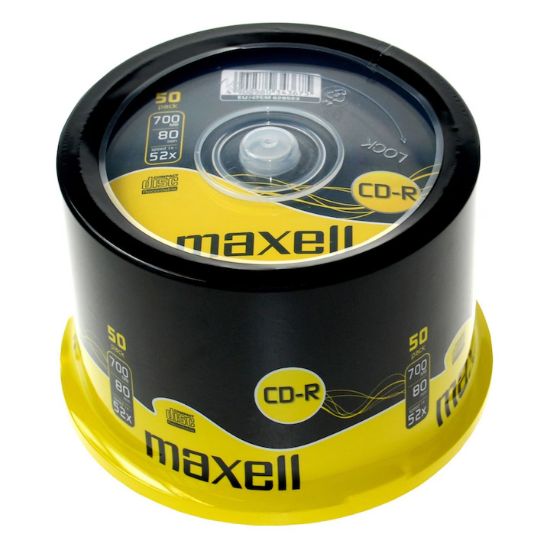 Poza cu CD-R 50/SET 700MB 52X CAKE BOX MAXELL