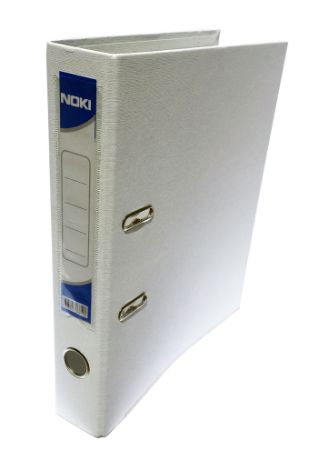 Poza cu BIBLIORAFT PLASTIFIAT INT-EXT 5CM ALB NOKI