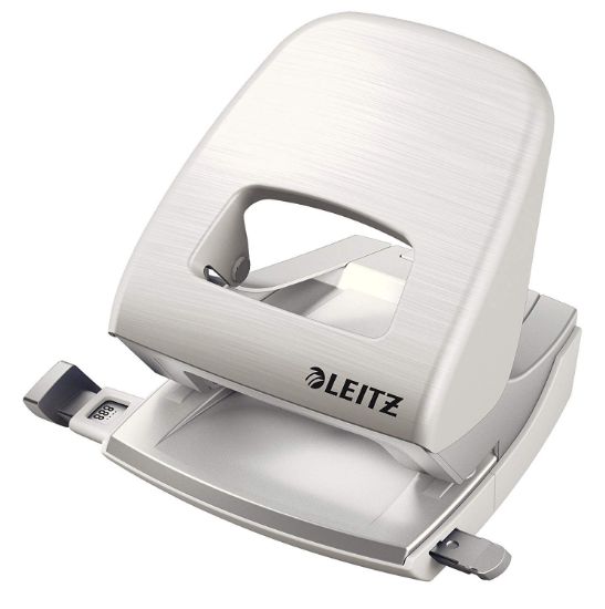 Poza cu PERFORATOR 30 COLI MODEL 5006 METALIC ALB ARCTIC STYLE LEITZ