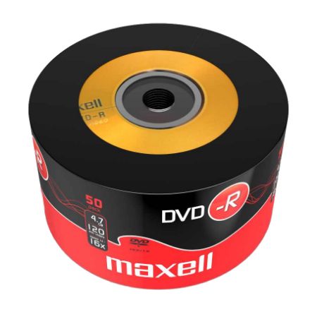 Poza cu DVD-R 50/SET 4.7GB 16X SHRINK MAXELL