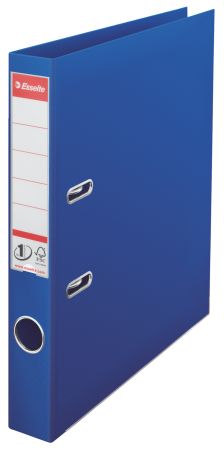 Poza cu BIBLIORAFT PLASTIFIAT INT-EXT 5CM ALBASTRU NR1 POWER ESSELTE