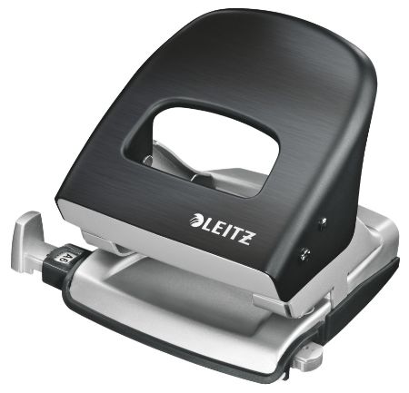 Poza cu PERFORATOR 30 COLI MODEL 5006 METALIC NEGRU STYLE LEITZ