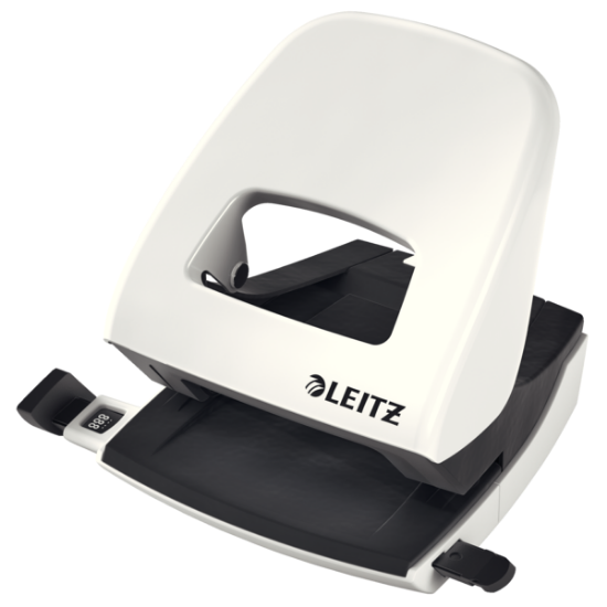 Poza cu PERFORATOR 30 COLI MODEL 5008 METALIC ALB PERLA WOW LEITZ