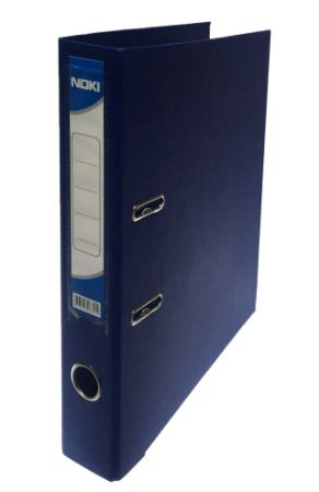 Poza cu BIBLIORAFT PLASTIFIAT INT-EXT 5CM BLEUMARIN NOKI