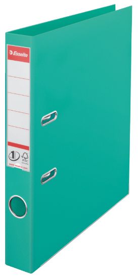 Poza cu BIBLIORAFT PLASTIFIAT INT-EXT 5CM MENTA NR1 POWER ESSELTE