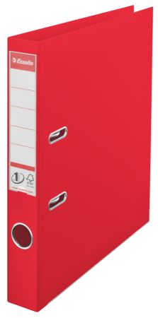 Poza cu BIBLIORAFT PLASTIFIAT INT-EXT 5CM ROSU VIVIDA NR1 POWER ESSELTE