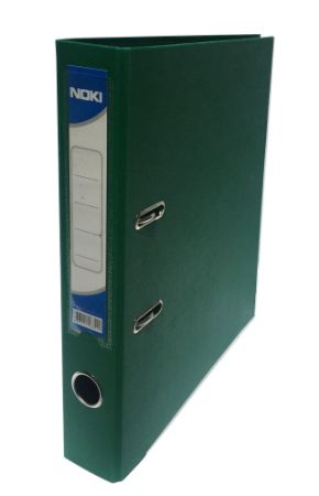 Poza cu BIBLIORAFT PLASTIFIAT INT-EXT 5CM VERDE NOKI