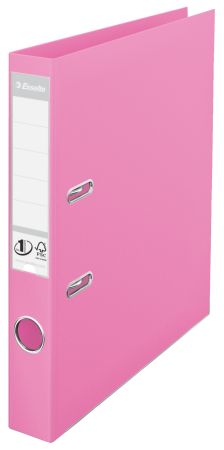 Poza cu BIBLIORAFT PLASTIFIAT INT-EXT 5CM VIOLET NR1 POWER ESSELTE