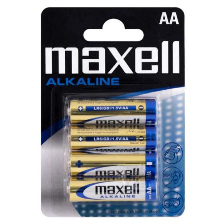 Poza cu BATERII R6 (AA) 1.5V ALCALINE 4BUC/BLISTER MAXELL