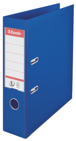 Poza cu BIBLIORAFT PLASTIFIAT INT-EXT 7.5CM ALBASTRU NR1 POWER ESSELTE