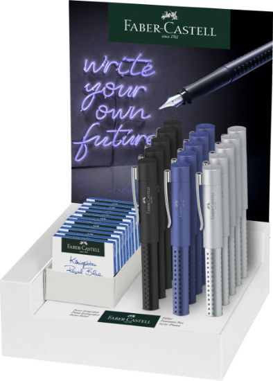 Poza cu DISPLAY 15 BUC STILOU GRIP 2011 M 2022 FABER-CASTELL