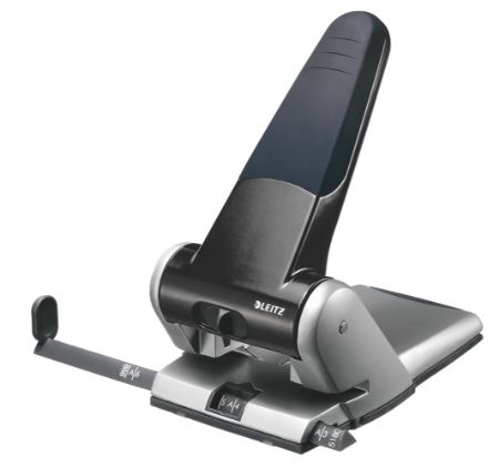 Poza cu PERFORATOR 65 COLI MODEL 5180 METALIC NEGRU LEITZ