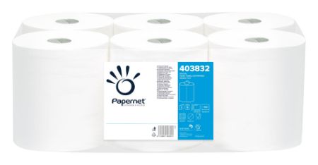 Poza cu PROSOP HARTIE ALB PREMIUM 2STR 108M 6/SET PAPERNET