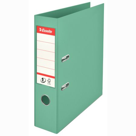 Poza cu BIBLIORAFT PLASTIFIAT INT-EXT 7.5CM VERDE ICE NR1 POWER ESSELTE