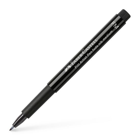 Poza cu PITT ARTIST PEN FUDE FM NEGRU FABER-CASTELL