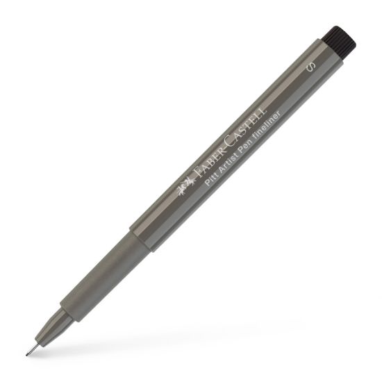 Poza cu PITT ARTIST PEN FINELINER S GRI CALD IV FABER-CASTELL