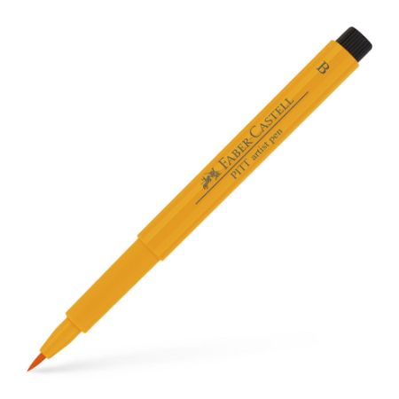 Poza cu PITT ARTIST PEN BRUSH GALBEN CROM INCHIS FABER-CASTELL