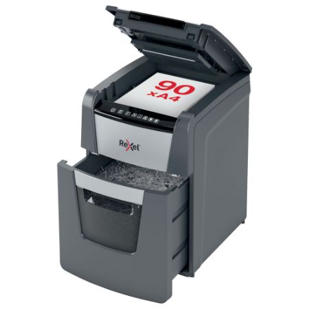 Poza cu DISTRUGATOR AUTOMAT OPTIMUM 90X P4 CROSS CUT 90 COLI REXEL