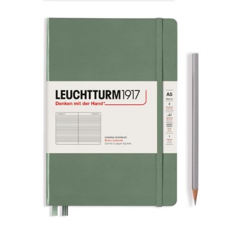 Poza cu CAIET A5 DICTANDO COPERTA RIGIDA OLIVE LEUCHTTURM