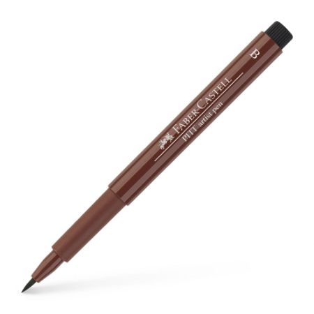 Poza cu PITT ARTIST PEN BRUSH MARO ROSCAT FABER-CASTELL
