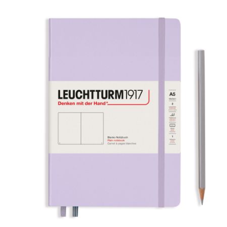 Poza cu CAIET A5 VELIN COPERTA RIGIDA LILA LEUCHTTURM