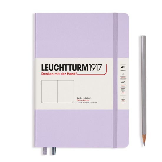 Poza cu CAIET A5 VELIN COPERTA RIGIDA LILA LEUCHTTURM